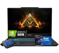 msi Cyborg - Computer portatile da gioco AI da 15,6", NVIDIA GeForce RTX 5070, Intel 10-Core 7-240H Series 2 (fino a 5,2 GHz, >i7-13620H), IPS FHD 144 Hz, DDR5 da 16 GB, SSD da 1 TB, KB