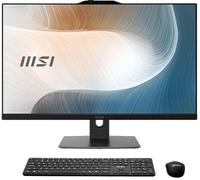 MSI Desktop moderno AM272P AIO: 27" FHD, Intel Core 5-120U, 16 GB di memoria, SSD M.2 NVMe da 1 TB, WiFi 6E, BT 5.3, Windows 11 Home: Nero 1M-822US