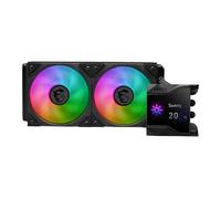 MSI MPG CORELIQUID D240 CPU Liquid Cooler da 60 mm, 2 ventole ARGB da 120 mm, Tubazione anti-evaporazione, Raffreddamento GI - Compatibile con Socket AMD e Intel