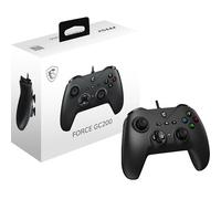 MSI FORCE GC200 controller gamepad per PC cablato - trigger effetto hall, bastoncini analogici avanzati, doppi motori a vibrazione, USB 3.0 - cablati