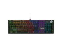 MSI FORGE GK320 TASTIERA GAMING MECCANICA USB FULL SIZE SWITCH ROSSI RGB LED LAY
