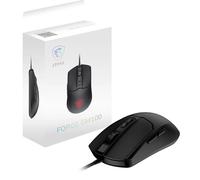 MSI FORGE GM100 Gaming Mouse - Sensore ottico 6400 DPI, design simmetrico, switch con oltre 10 milioni di click, 7 tasti, latenza 8 ms, LED RGB, peso 108 g - cablato
