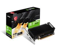 MSI Gaming GeForce GT 1030 4GHD4 LP OC - Scheda grafica a basso profilo (Boost Clock: 1430 MHz, velocità di memoria: 2100 MHz, 4 GB DDR4, 64 bit, DP/HDMI)