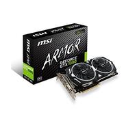 MSI Gaming GeForce GTX 1080 ARMOR 8G OC Scheda grafica 8 GB GDDR5DirectX 12 VR Ready (GeForce GTX 1080 Gaming X)