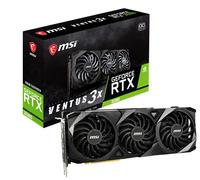 MSI Gaming GeForce RTX 3080 LHR 10 GB GDRR6X 320 bit HDMI/DP Nvlink Torx, scheda grafica 3 Ampere architettura OC (RTX 3080 Ventus 3X 10G OC LHR)