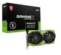MSI Gaming GeForce RTX 4060 8GB GDRR6 128-Bit HDMI/DP Nvlink TORX Fan 5.0 Ada Lovelace Architecture Scheda grafica (RTX 4060 Gaming X NV Edition 8G)
