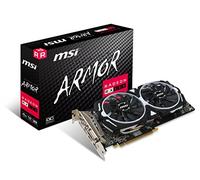MSI Gaming Radeon RX 580 256-bit 4GB GDRR5 DirectX 12 VR Ready CFX Graphcis Card (RX 580 ARMOR 4G OC)