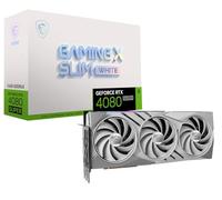 MSI Gaming RTX 4080 Super 16G Gaming X Slim White Scheda grafica (NVIDIA RTX 4080 Super, 256 bit, Boost Clock: 2625 MHz, 16 GB GDRR6X 23 Gbps, HDMI/DP, architettura Ada Lovelace)