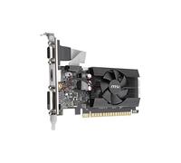 MSI GeForce GT 710 2GD3 LP GeForce GT 710 2GB GDDR3 - Graphics Cards (GeForce GT 710, 2 GB, GDDR3, 64 bit, 4096 x 2160 pixels, PCI Express 2.0)