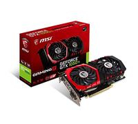 Msi Geforce Gtx 1050 Ti Gaming X 4G Scheda Grafica, Interfaccia Pcie 3.0, 4 GB Gddr5, 128Bit, 768 Cuda Cores, 229 X 131 X 39 Mm, Nero
