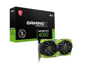 MSI GeForce RTX 4060 GAMING X NV EDITION 8G - 8GB GDDR6, 1x HDMI, 3x DP