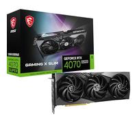 MSI GeForce RTX 4070 SUPER 12G GAMING X SLIM Scheda Video - 12GB GDDR6X, PCI Express Gen 4, 192-bit, 3x DP v 1.4a, HDMI 2.1a (Supporta 4K & 8K HDR)