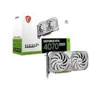 MSI GeForce RTX 4070 SUPER 12G VENTUS 2X WHITE OC Scheda Video Gaming - 12GB GDDR6X, PCI Express Gen 4, 192-bit, 3x DP v 1.4a, HDMI 2.1a (Supporta 4K & 8K HDR)