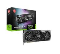 MSI GeForce RTX 4090 GAMING X SLIM 24G Scheda Video - 24GB GDDR6X, 2695 MHz, PCI Express Gen 4, 384-bit, 2x DP v 1.4a, HDMI 2.1a (Supporta 4K & 8K HDR)