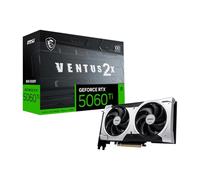 MSI GeForce RTX 5060 Ti 8G SHADOW 2X OC PLUS Scheda Grafica - GPU RTX 5060 Ti, 8GB GDDR7 (28Gbps/128-bit), PCIe 5.0 - Design termico a doppia ventola (2 x STORMFORCE FAN) - HDMI 2.1b, DisplayPort 2.1b