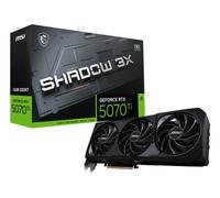 MSI GeForce RTX5070 Ti 16G SHADOW 3X OC NVIDIA GeForce RTX 5070 Ti 12 GB GDDR7