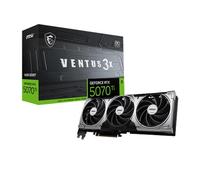 MSI - GeForce RTX 5070 Ti 16G VENTUS 3X OC 16 GB GDDR7 PCI Express 5.0 3 x Ventola