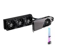 msi GeForce RTX 5090 SUPRIM Liquid SOC Hybrid Liquid Cooled GPU, 32GB GDDR7, 28 Gbps, 512-bit, 3352 AI Tops, DLSS 4, radiatore 360mm, DP 2.1b x3, HDMI 2.1b, con supporto GPU