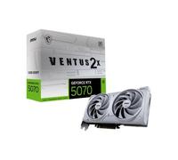 MSI GeForce RTX™ 5070 12G VENTUS 2X OC WHITE Scheda Video - GDDR7, 28Gbps, PCIe 5.0, HDMI 2.1b, DP v2.1b, 6144 CUDA Cores, 192-bit, TORX FAN 5.0, Afterburner, Metal Backplate, 650W PSU raccomandato