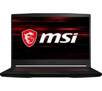 MSI GF63 - Laptop da gioco sottile, 15,6 pollici, FHD 144Hz, Intel i5-11400H, RTX 3050, 16 GB RAM, SSD NVMe, Windows 11, alluminio nero