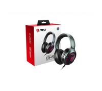 MSI CUFFIE HEADSET GAMING IMMERSE GH50, IN-LINE VOLUME E MIC CONTROL, MICROFONO REMOVIBILE, 3.5MM JACK, COLORE NERO