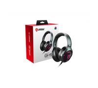 MSI CUFFIE HEADSET GAMING IMMERSE GH50, IN-LINE VOLUME E MIC CONTROL, MICROFONO REMOVIBILE, 3.5MM JACK, COLORE NERO