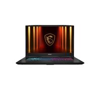 MSI Katana 17 HX B14WGK-240 NOTEBOOK GAMING, 17,3 ", processore Intel® Intel Core i7-14650HX, NVIDIA GeForce RTX™ 4060, RAM 16 GB, 512 GB SSD, Nero con retroilluminazione RGB sulla tastiera, Windows 1