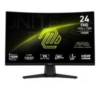 MSI MAG 242C Monitor Gaming, 23,6 ", Full-HD, 1920 x 1080 Pixel, tempo di risposta 1 ms, refresh rate 180 Hz