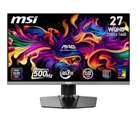 MSI MAG 272QP QD-OLED X50, monitor gaming 27" WQHD, 2560x1440, pannello Quantum Dot OLED, 500Hz, 0,03 ms, DisplayHDR True Black 500, HDMI 2.1, DP 1.4a, USB-C (15W PD), regolazione inclinazione/altezza