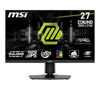 MSI MAG 272URDF E16, monitor gaming 27" 4K UHD (3840x2160), Rapid IPS, 0,5 ms, DisplayHDR 400, Eye Care, AI Vision, modalità duale, HDMI 2.1, DisplayPort 1.4a, supporto regolabile inclinazione/altezza