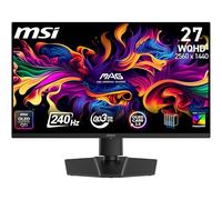 MSI MAG 273QP QD-OLED X24, monitor Gaming 26,5" WQHD (2560 x 1440) QD OLED, refresh rate 240 Hz, tempo di risposta 0,03 ms, 99% DCI-P3, E ≤ 2 - DisplayHDR True Black 400, DisplayPort 1.4a, HDMI 2.1