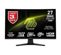 MSI MAG 274CQF Monitor PC 68,6 cm (27") 2560 x 1440 Pixel Wide Quad HD Nero