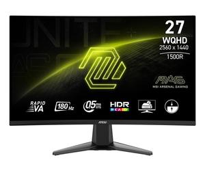 MSI MAG 27CQ6F 68,6 cm (27 ) Quad HD LCD Flat Panel PC Display 2560 x 1440 pixel Nero - Nouvo