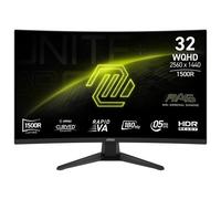 MSI MAG 321CQF E18 Monitor PC 80 cm (31.5") 2560 x 1440 Pixel Wide Quad HD Nero