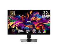 MSI MAG 321UP QD-OLED 32" QD-OLED 3840 x 2160 (UHD) Monitor per computer, 165Hz, Adaptive-Synch, HDMI, Display Port, porta VGA, montaggio VESA, inclinabile, regolabile in altezza, altoparlante, 0,03