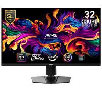 MSI MAG 321UP QD-OLED 32" QD-OLED 3840 x 2160 (UHD) Monitor per computer, 165Hz, Adaptive-Synch, HDMI, Display Port, porta VGA, montaggio VESA, inclinabile, regolabile in altezza, altoparlante, 0,03