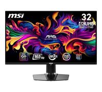 MSI MAG 321UPDE QD-OLED, Gaming-Monitor - (80 cm (31.5 Zoll), schwarz, UltraHD/4K, AMD FreeSync Premium Pro, USB-C, 165Hz Panel) [Energieklasse G] (9S6-3DD39T-025)