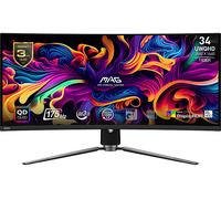 MSI MAG 341CQP QD-OLED Monitor PC 86,4 cm (34") 3440 x 1440 Pixel UltraWide Quad HD Nero
