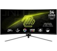 MSI MAG 345CQR Monitor PC 86,4 cm (34") 3440 x 1440 Pixel UltraWide Dual Quad HD Nero