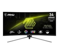 MSI MAG 345CQR Monitor PC 86,4 cm (34") 3440 x 1440 Pixel UltraWide Dual Quad HD Nero