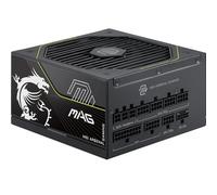 MSI MAG A1200PLS PCIE5 Alimentazione PC, 1200W, ATX, 80 Plus Platinum, ATX 3.1, Compatibile PCIe 5.1, Connettore nativo 12V-2x6 Bicolore, Cavi goffrati