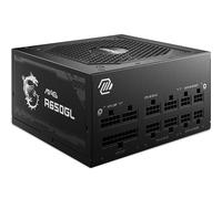 MSI MAG A650GL Alimentatore 650W, 80 Plus Gold, completamente modulare, ventola FDB da 120 mm, Full-Bridge LLC, cavi neri piatti - 7 anni di garanzia