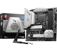MSI MAG B760M Mortar WiFi II Gaming - Scheda madre da gioco (supporta processori Intel di 12a/13a/14a generazione, LGA 1700, DDR5, PCIe 5.0, M.2, 2.5Gbps LAN, USB 3.2 Gen2, Wi-Fi 6E, mATX)