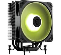 MSI MAG COREFROZR AA13 - Raffreddatore d'aria CPU ARGB, compatibile con LGA 1700/1851/AM5/AM4, ventola ARGB PWM da 120 mm, tubi di calore a tocco diretto, pasta termica pre-applicata, colore nero