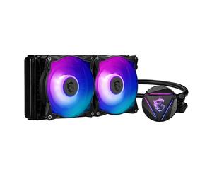 MSI MAG CORELIQUID 240R sistema di raffreddamento per CPU a liquido tutto in uno, Nero