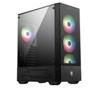 MSI MAG FORGE 112R computer case Midi Tower Nero, Trasparente