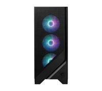 MSI MAG FORGE 320R AIRFLOW computer case Micro Tower Nero, Trasparente
