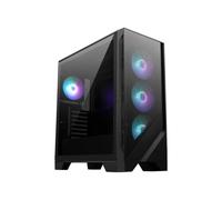 MSI MAG FORGE 320R AIRFLOW computer case Micro Tower Nero, Trasparente