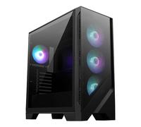 MSI MAG FORGE 320R AIRFLOW computer case Micro Tower Nero, Trasparente