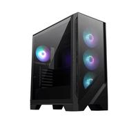 MSI MAG FORGE 320R AIRFLOW computer case Micro Tower Nero, Trasparente